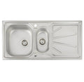 Abode AW5055 Trydent 1.5 bowl Stainless Steel Sink