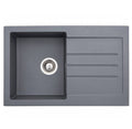 Abode XCITE 1.0 Bowl Granite Sink Grey
