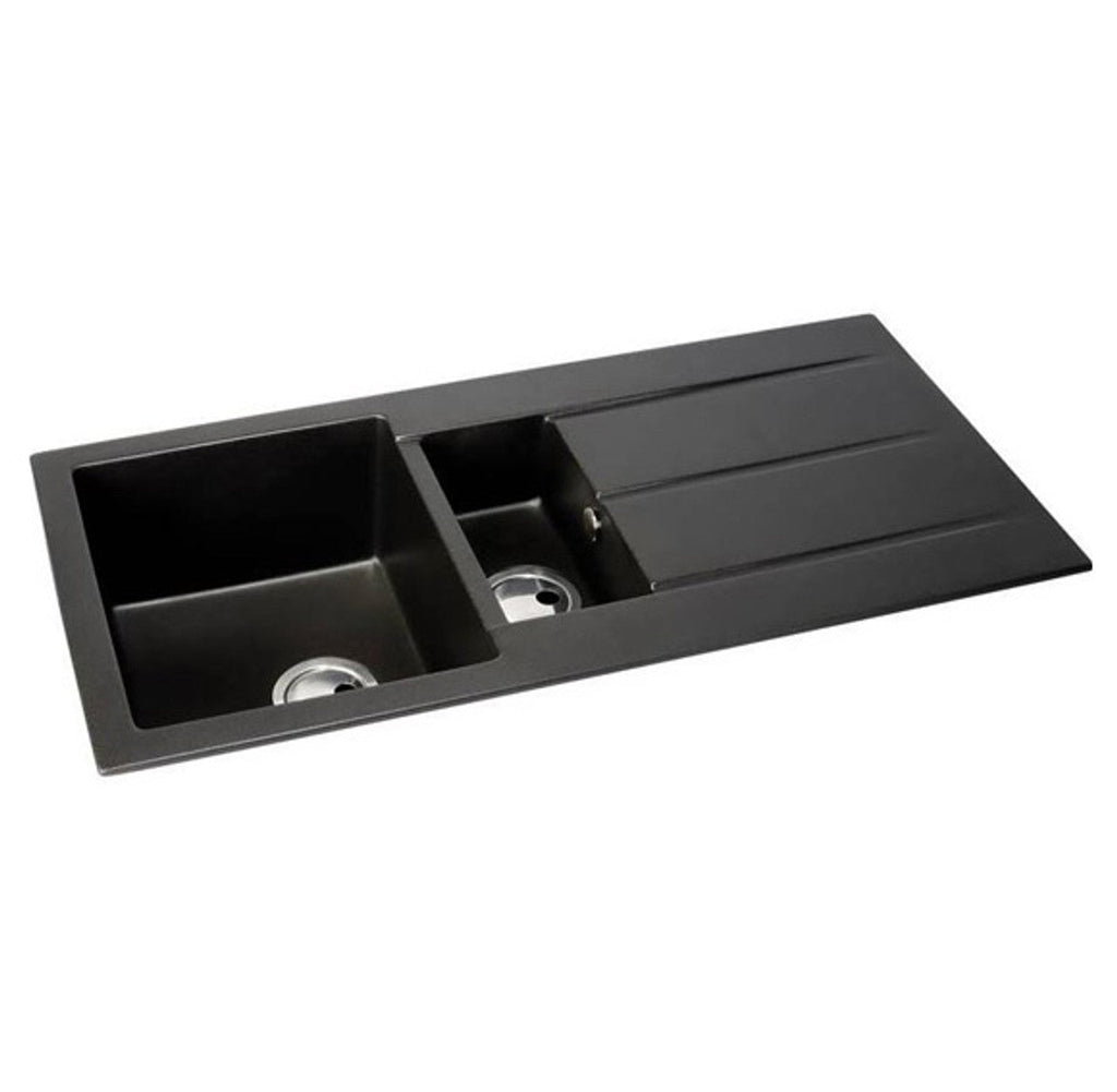 Abode ZERO 1.5 Granite Sink Black