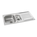 Abode Mikro 1.5 Bowl Sink with Drainer