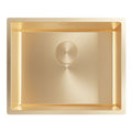 Abode Koto Single Bowl PVD Inset / Undermount Sink Brass