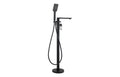 Abode Levarto Floor Standing Bath Shower Mixer - Matt Black  AB2865