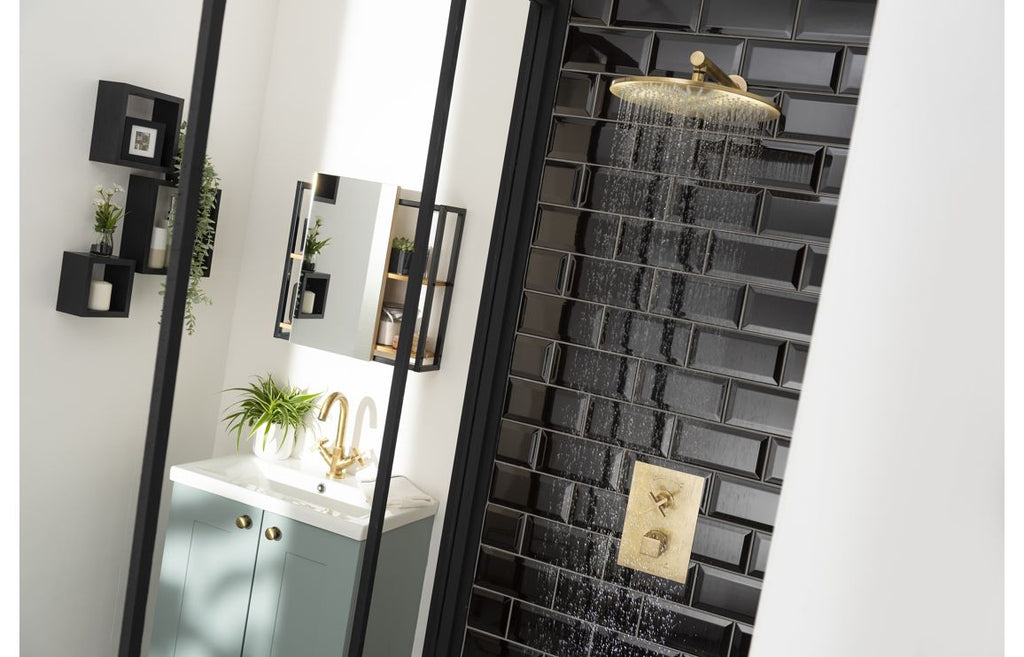 Abode Serenitie Concealed Shower (2 Exit) - Antique Brass AB4534