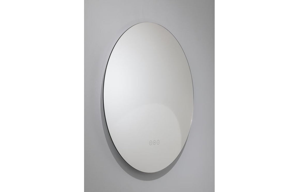 Abode Aruna 600mm Frameless Round Mirror ABM1035