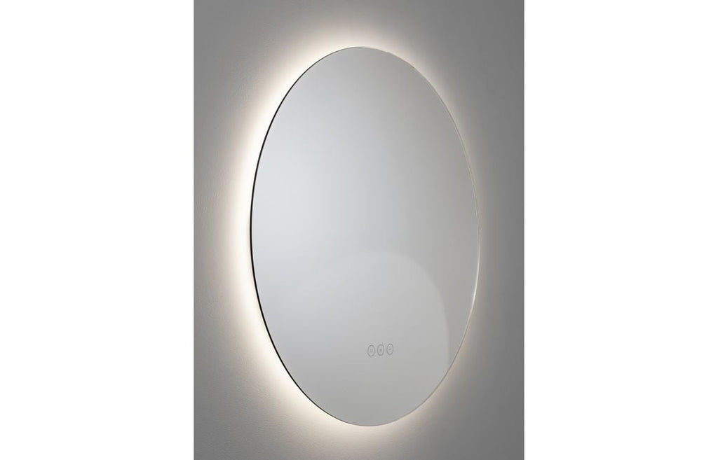 Abode Aruna 600mm Frameless Round LED Mirror ABM1040