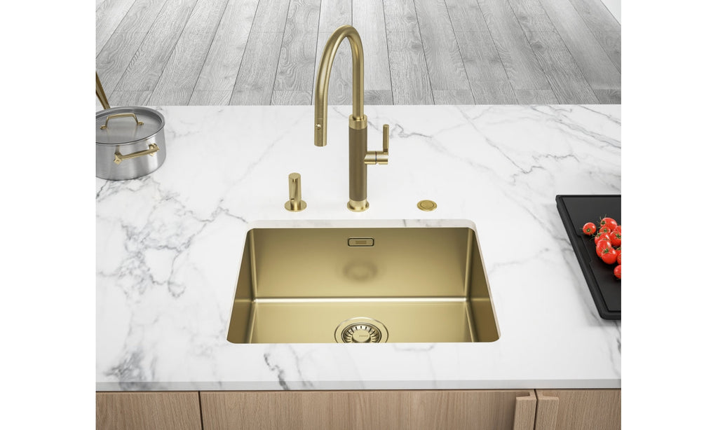 Franke Mythos Masterpiece J Pull Down Spray GLD 115.0711.558