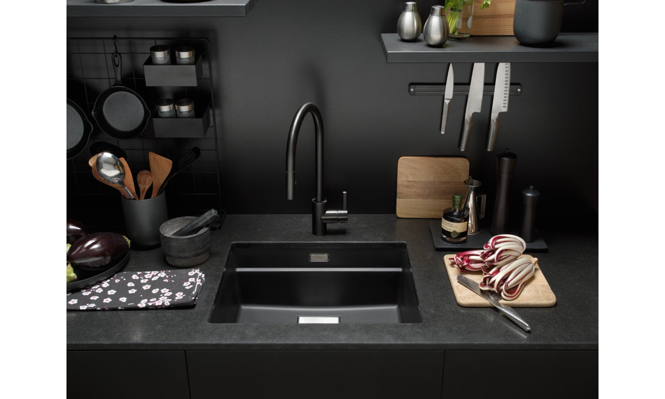 Franke Eos Neo Pull Down Spray Tap – Industrial Black