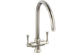 Abode Gosford Monobloc Mixer Tap - Brushed Nickel  AT1020