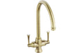Abode Gosford Monobloc Mixer Tap - Antique Brass AT1022