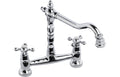 Abode Melford Bridge Mixer Tap - Chrome AT1045