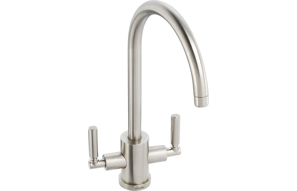 Abode Atlas Monobloc Mixer Tap - Brushed Nickel AT1054