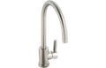 Abode Atlas Single Lever Mixer Tap - Brushed Nickel  AT1093