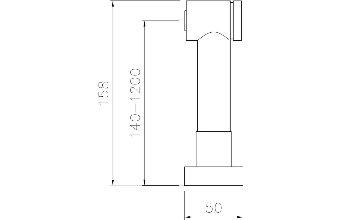 Abode Handspray - Brushed Nickel AT1101