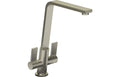 Abode Linear Flair Monobloc Mixer Tap - Brushed Nickel AT1221