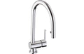 Abode Czar Single Lever Mixer Tap w/Pull Out - Chrome  AT1240