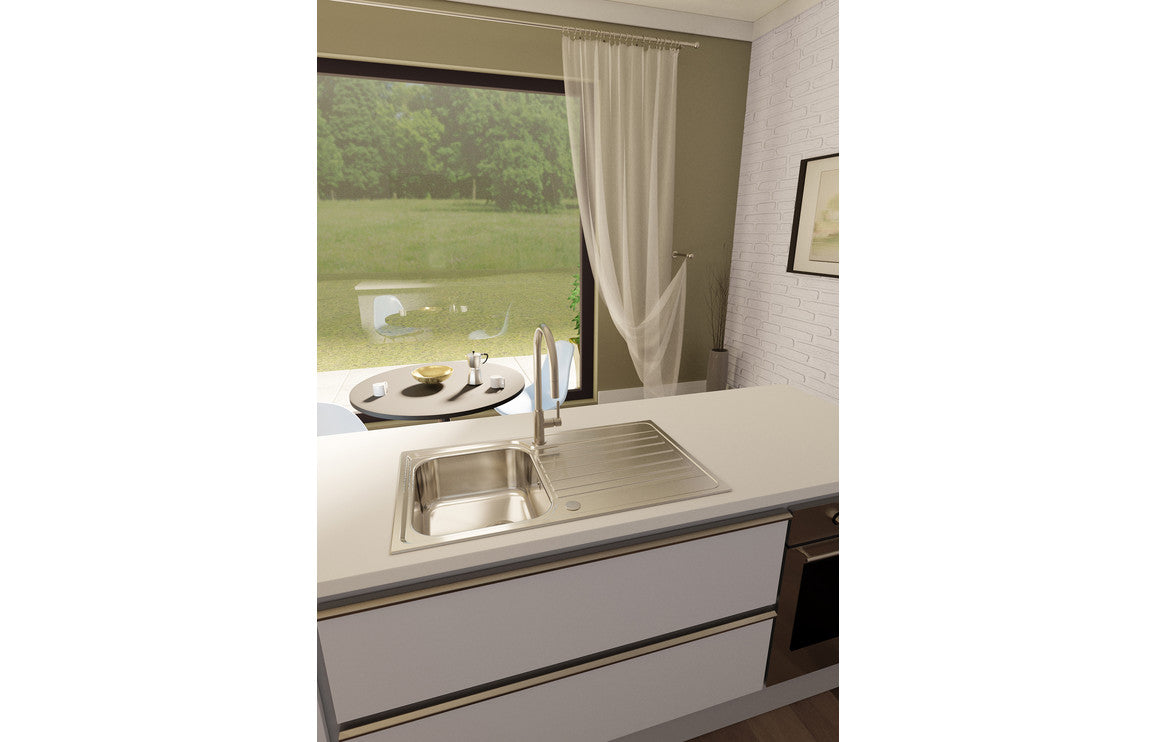 Abode Althia Mixer Tap w/Pull Out - Brushed Nickel AT1261