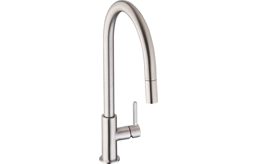 Abode Althia Mixer Tap w/Pull Out - Brushed Nickel AT1261