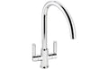 Abode Globe Monobloc Mixer Tap - Chrome AT2138