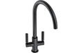 Abode Globe Monobloc Mixer Tap - Matt Black AT2141