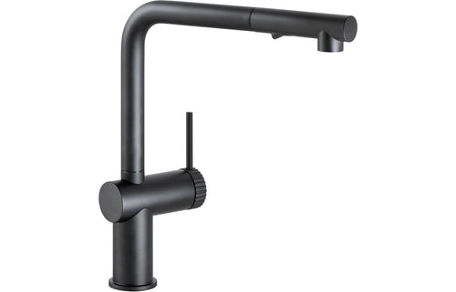 Abode Fraction Pull-Out Mixer Tap - Matt Black  AT2159