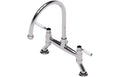 Abode Oxbury Bridge Mixer Tap - Chrome  AT2223