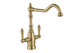 Abode Mayenne Monobloc Mixer Tap - Antique Brass  AT2231