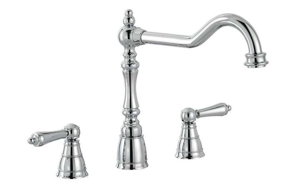 Abode Mayenne 3 Part Mixer Tap - Chrome AT2235
