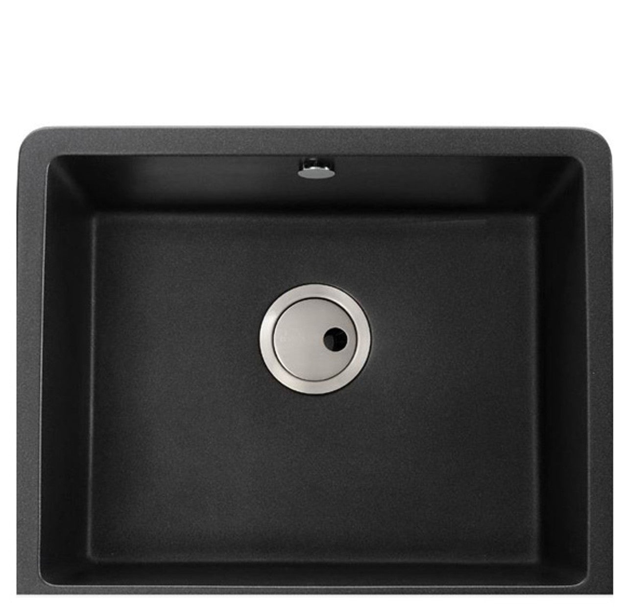 Abode MATRIX SQGR15 1.0 Bowl Granite Sink Large Bowl Black