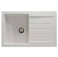 Abode XCITE 1.0 Bowl Granite Sink White