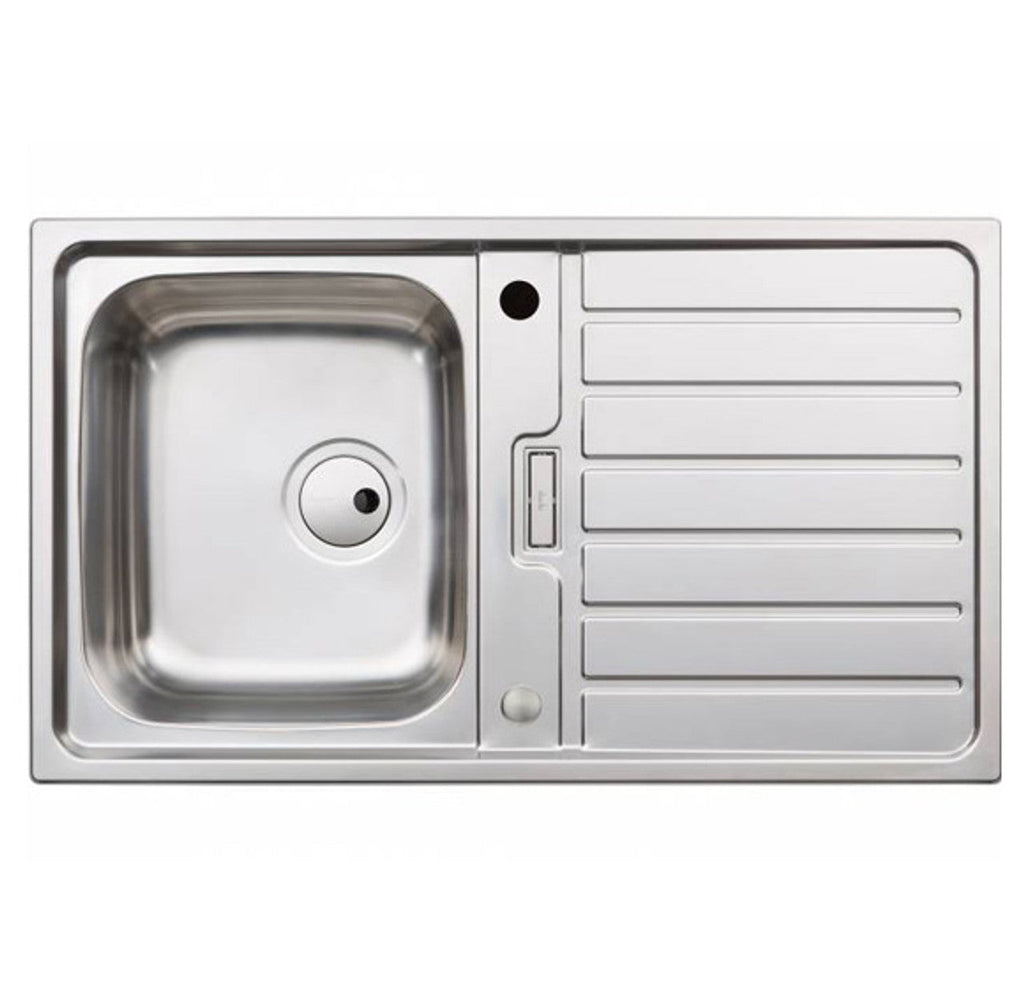 Abode AW5111 NERON Compact 1.0 Inset Stainless Steel Sink