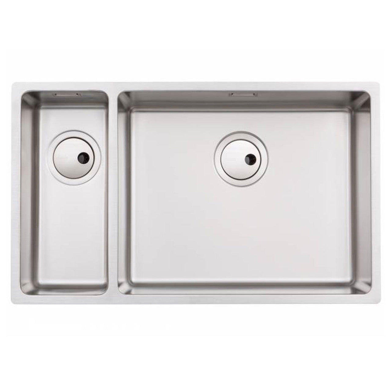 Abode Matrix R15 1.5 Bowl Large Undermount Steel Sink LH or RH