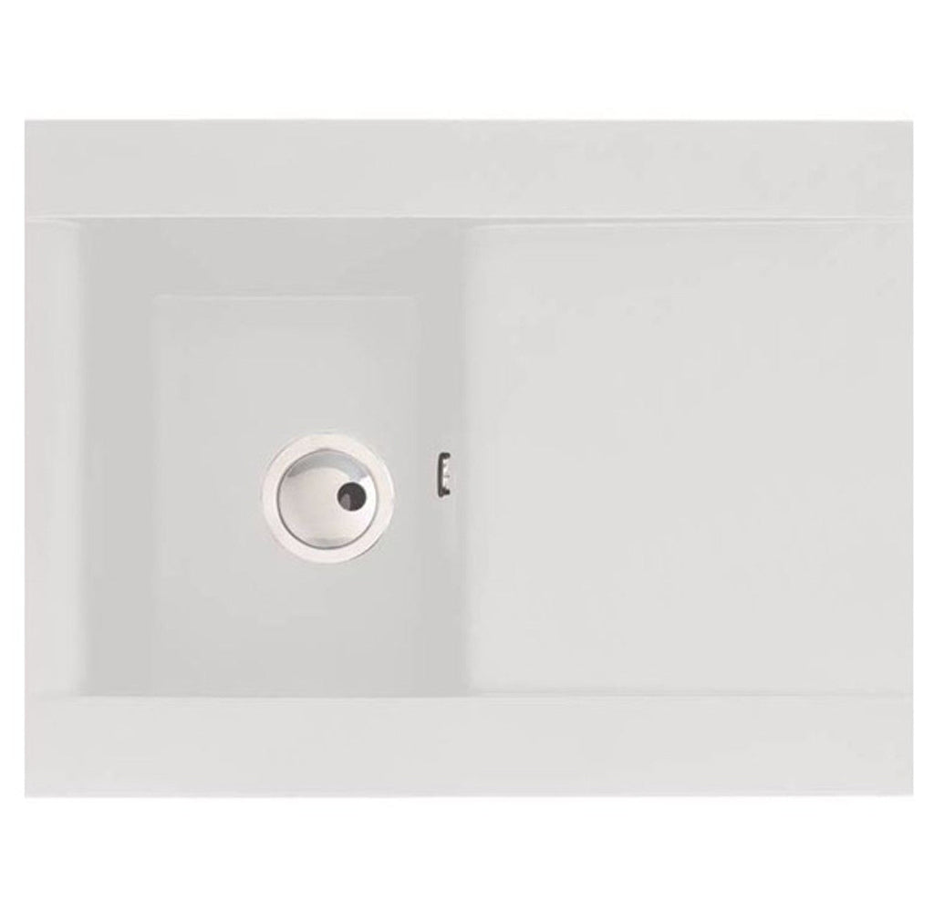 Abode ASPEKT 100 Granite Sink White