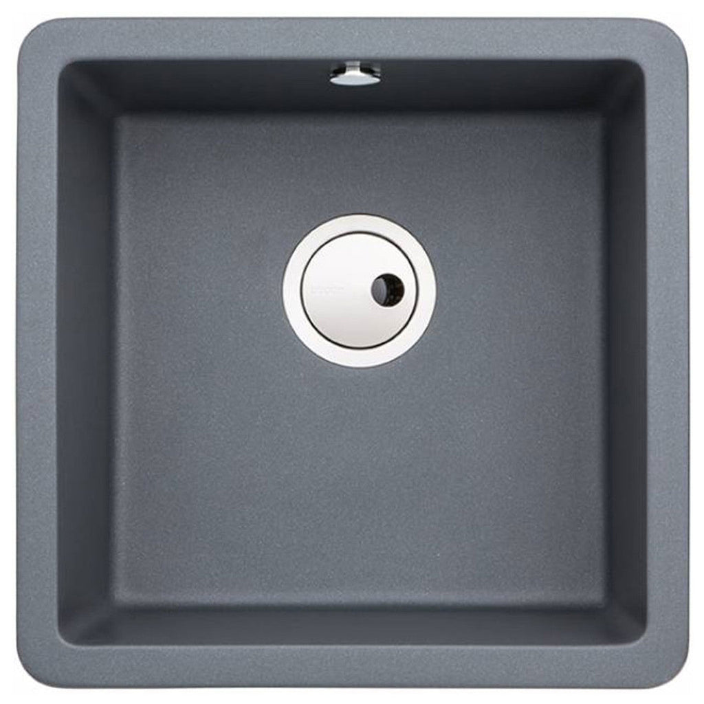 Abode MATRIX SQGR15, 1.0 Bowl Granite Sink Grey