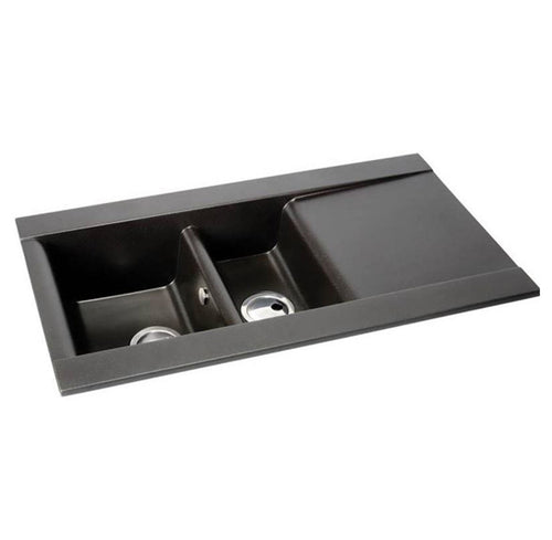 Abode ASPEKT 150 Granite Sink Black