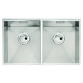 Abode Matrix R0 Double Bowl Sink  AW50122