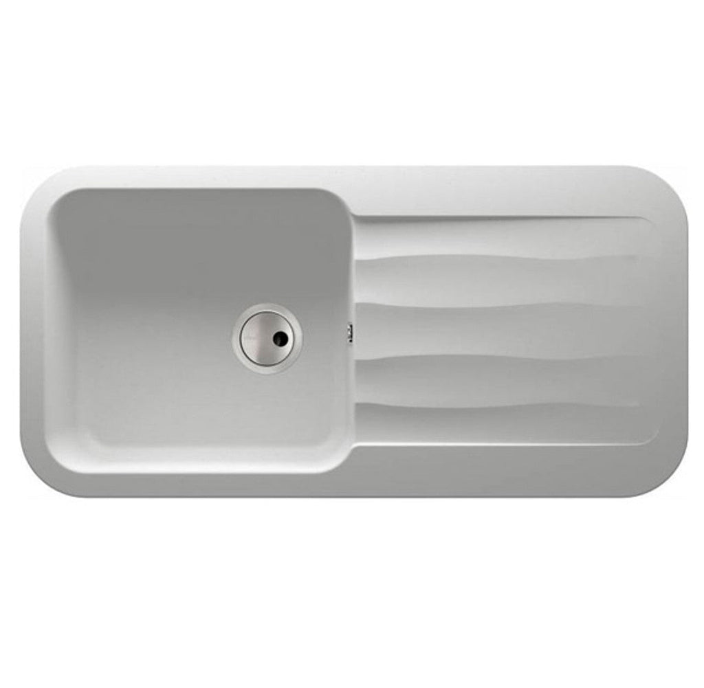 Abode Dune 1.0 Granite Sink White
