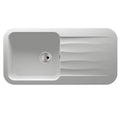 Abode Dune 1.0 Granite Sink White