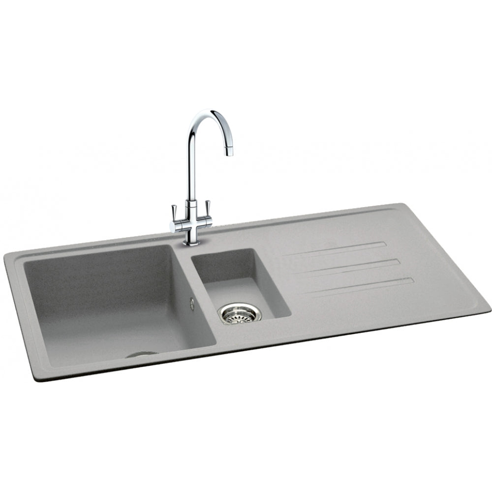 Carron Phoenix DEBUT 150 REV Stone Grey – Just Sinks & Taps