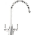 Franke Gloriana Twin Lever Decor Steel 115.0637.112