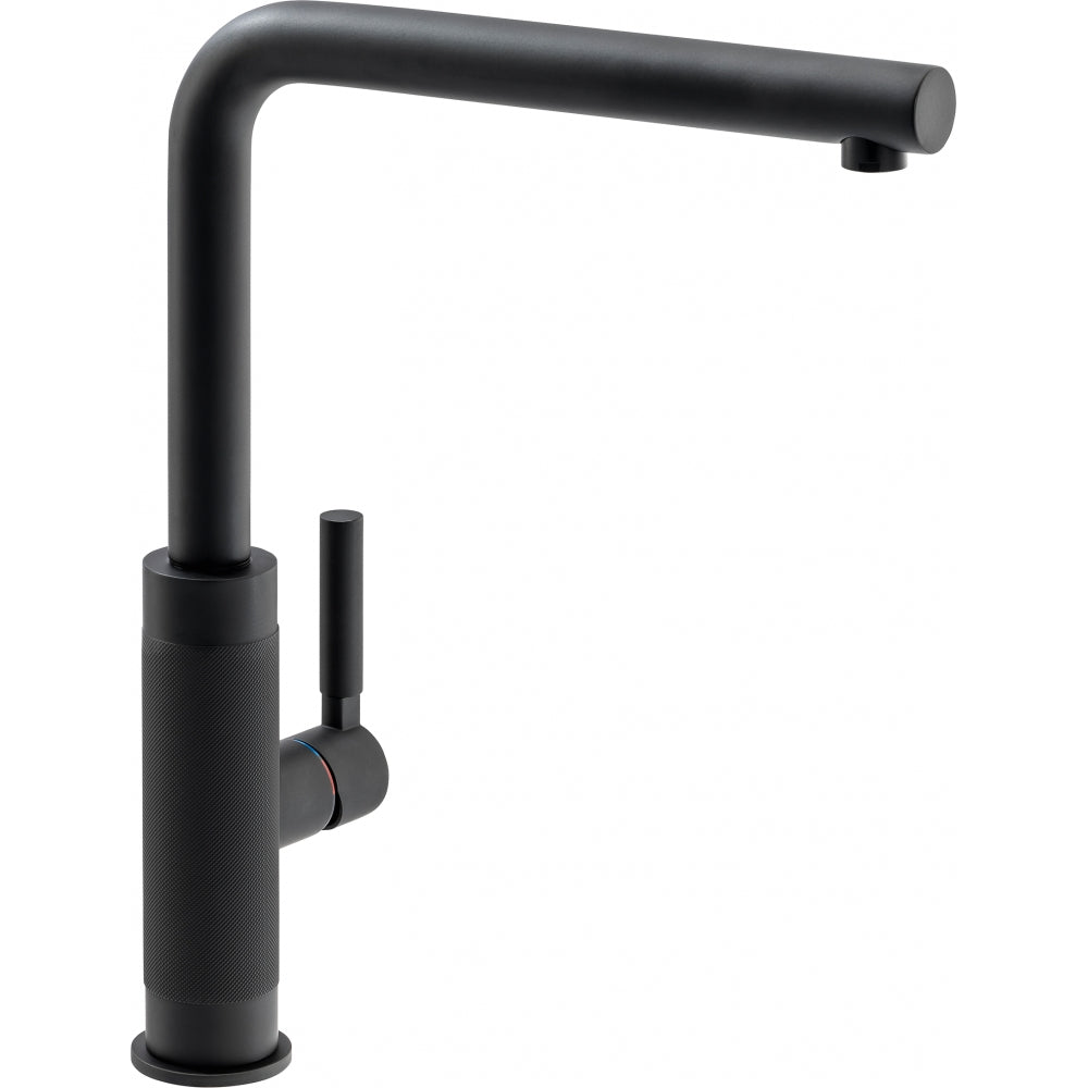 Franke Tessuto L Swivel Side Matt Black 115.0691.516