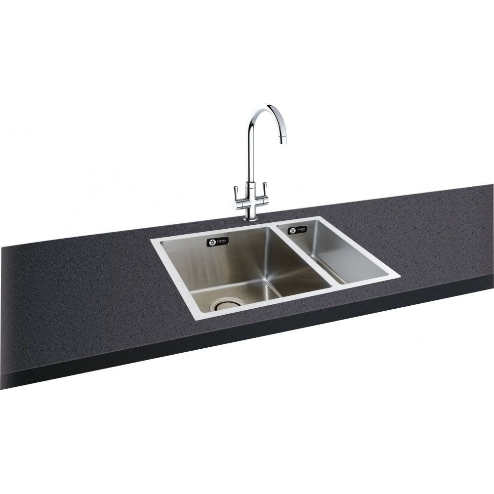 Carron Phoenix DECA 150 RHSB Stainless Steel Sink