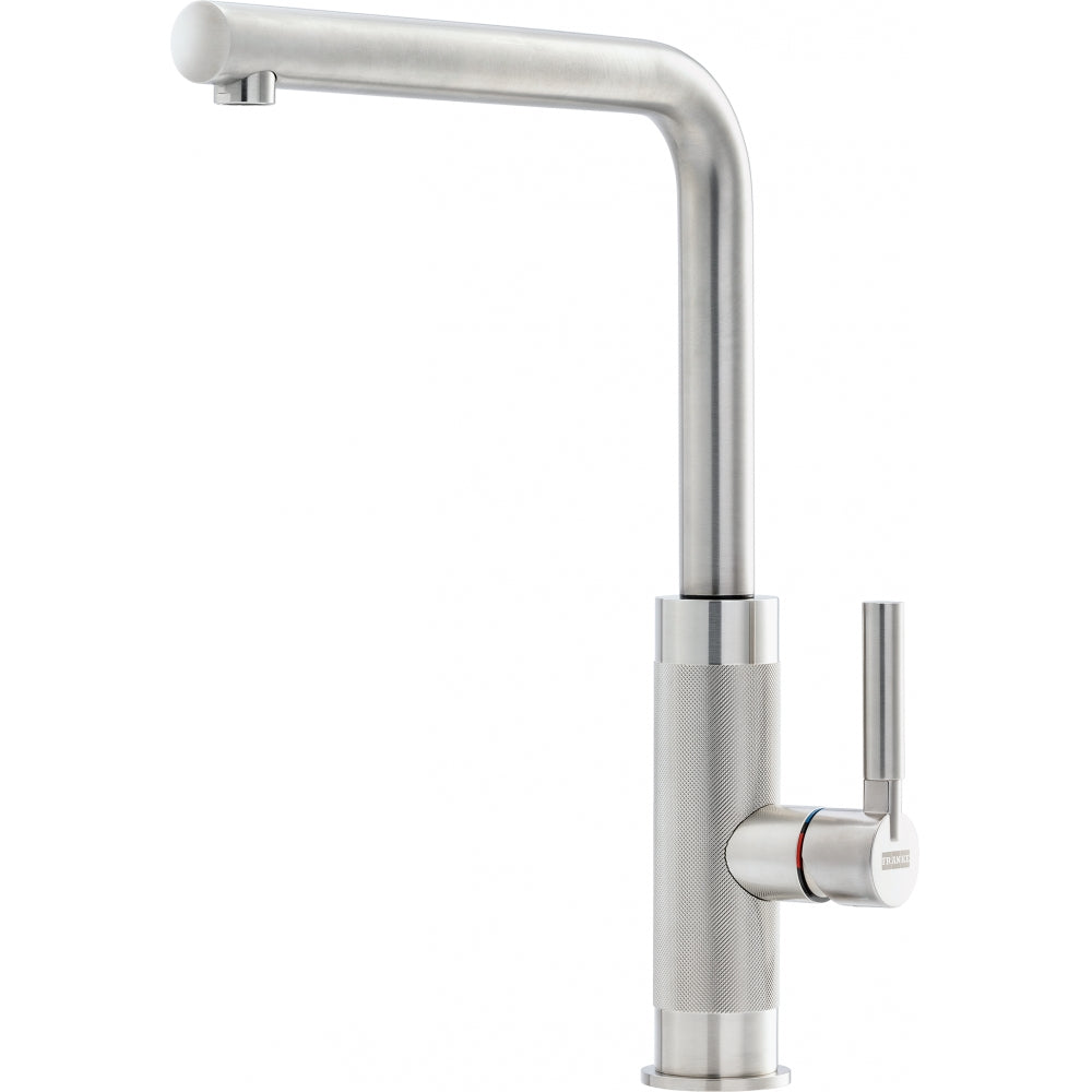 Franke Tessuto L Swivel Side Decor Steel 115.0691.515