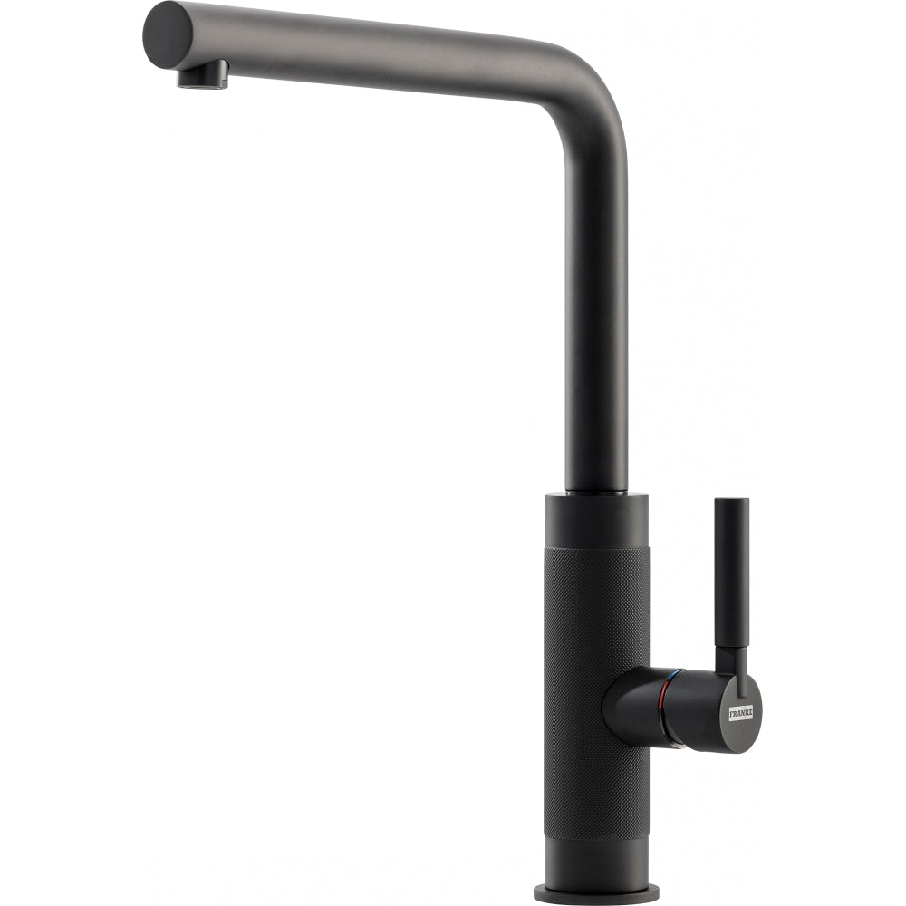 Franke Tessuto L Swivel Side Matt Black 115.0691.516