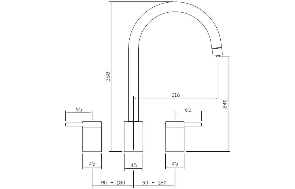 Abode Profile 4 IN 1 3 Part Tap & Proboil.4E Tank - Antique Brass  PT1053