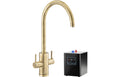 Abode Profile 4 IN 1 Monobloc Tap & Proboil.4E Tank - Antique Brass PT1051