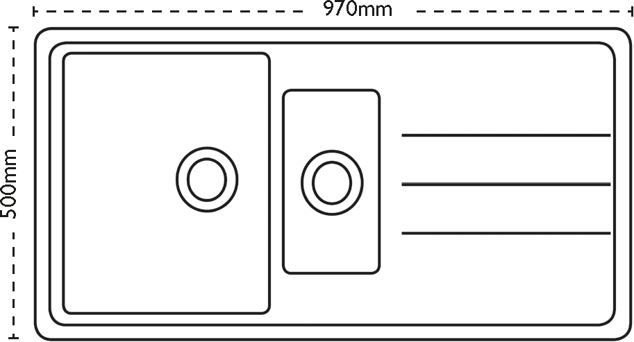Carron Phoenix JANUS 150 REV White