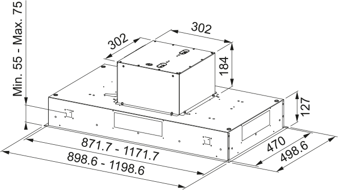 Franke AQ Sense Ceiling FCAS A90 XS 350.0657.264