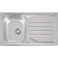 Abode AW5062 Mikro Inset Sink in Stainless Steel